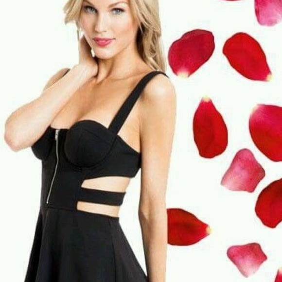 GUESS BY MARCIANO Breanna Bustier Dress SZ L - Picture 1 of 7
